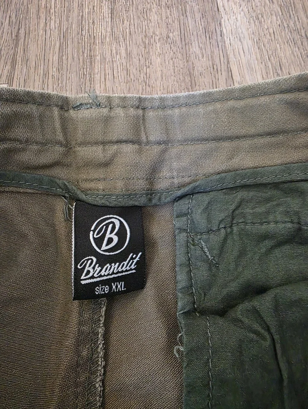 Mens Brandit Camo Cargo Shorts Size XXL